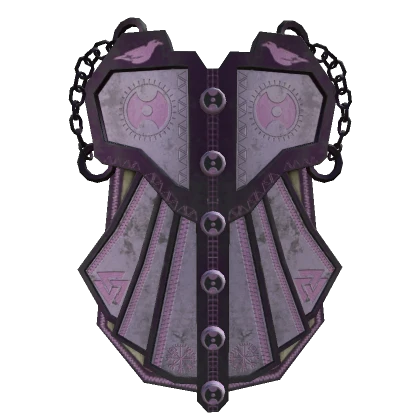 Pink Mountain Warrior Shield