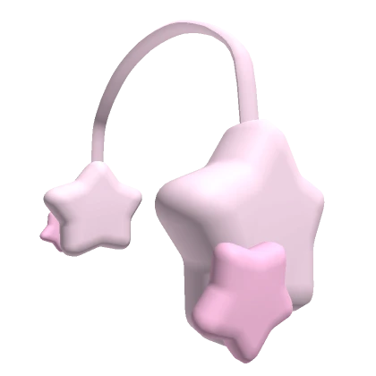 ⭐Cute Pastel Star Earmuffs Pink⭐