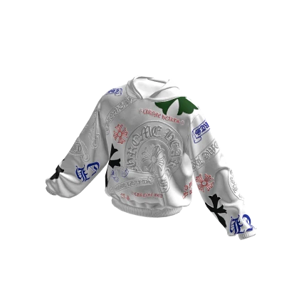 Chrome Hearts Stencil Logo Hoodie