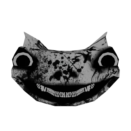 Scary Horror Optical Illusion  Cat Mask