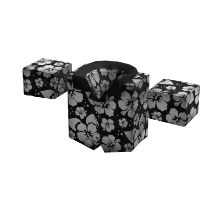 [1.0] Black Songkran/Hawaiian Shirt