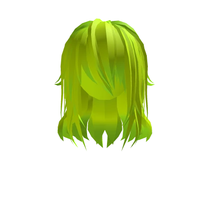 Neon Green Yellow Dew Hair
