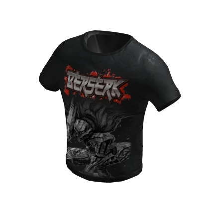 shirt Berserk anime guts emo 