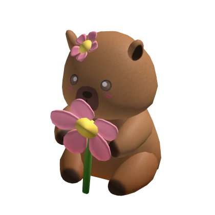 Flower Capybara Costume