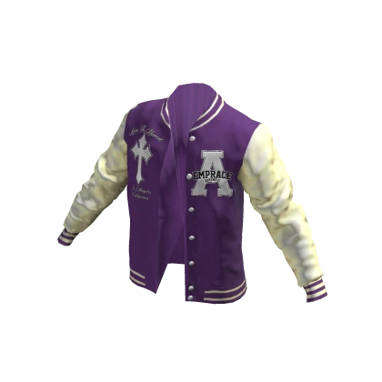 Purple Varsity Jacket