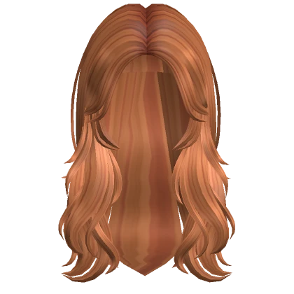 Layered work hair in Ginger