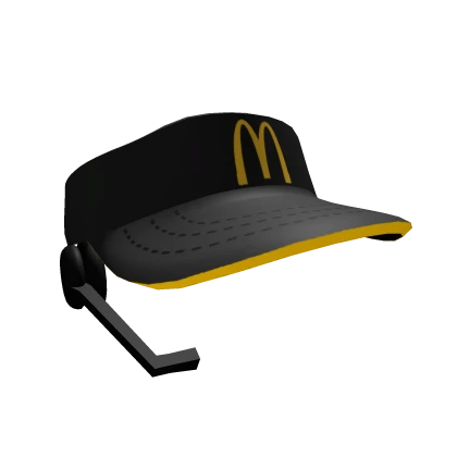 Mc Donalds Fast Food Worker Hat