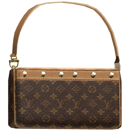 Luxury Designer Purse ( Brown Classic Print )
