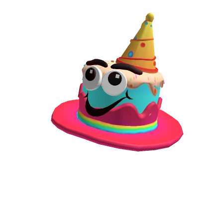 Happy cake hat