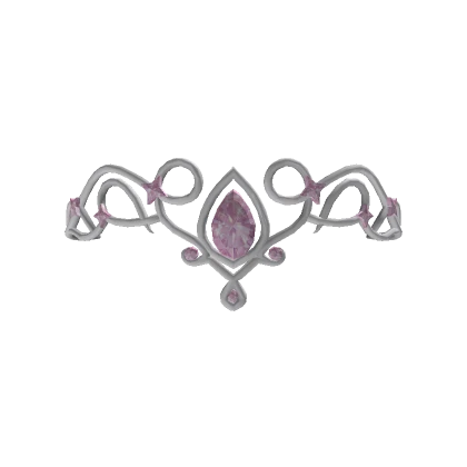 Aesthetic Pink Diamond Tiara