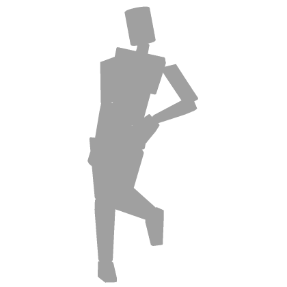 Shrug Fashionista Pose Emote