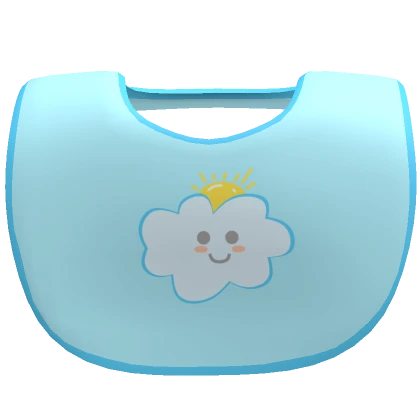 Blue Baby Bib