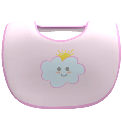 Pink Baby Bib