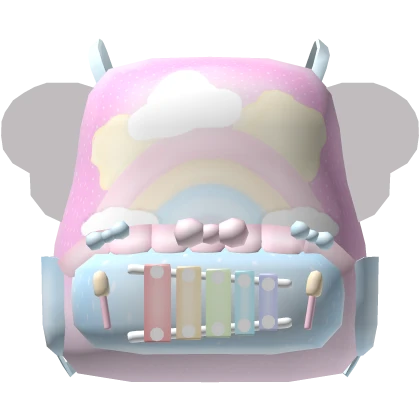 ♡ Cutesy Pastel Rainbow Backpack (3.0)