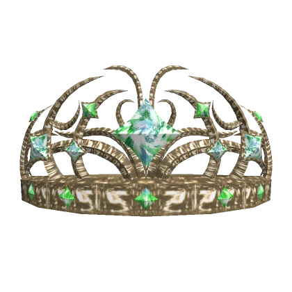 Aristocratic Emerald Tiara of the Grandeur