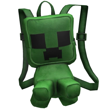 green creepy monster off-shoulder backpack [1.0]