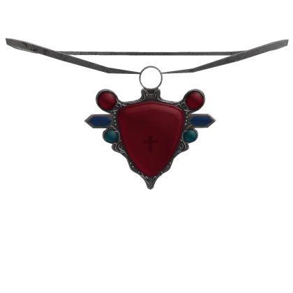 Red Stone of Aja Necklace - JJBA