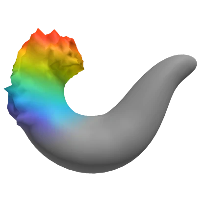 Nyan cat rainbow fade tail