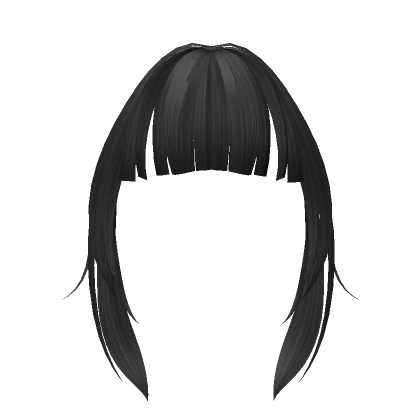 Black Hair Bangs 