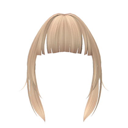 Blonde Hair Bangs 