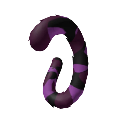 Purple Calico Cat Tail