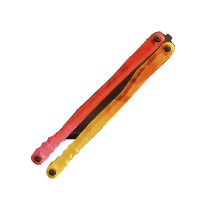 Ruby & Topaz Sparkle Balisong