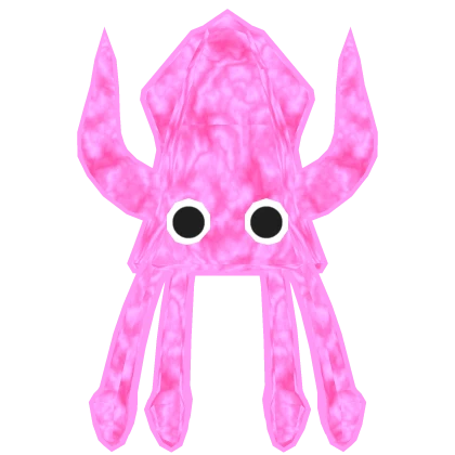 ✨ Cute Pink Squid