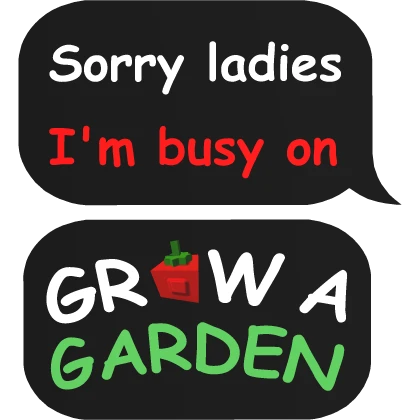 Busy on Grow a Garden