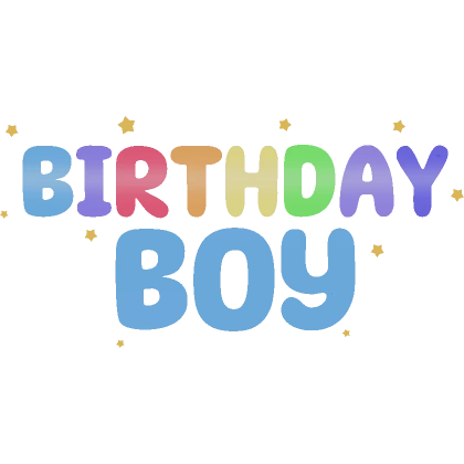 Birthday Boy Sign