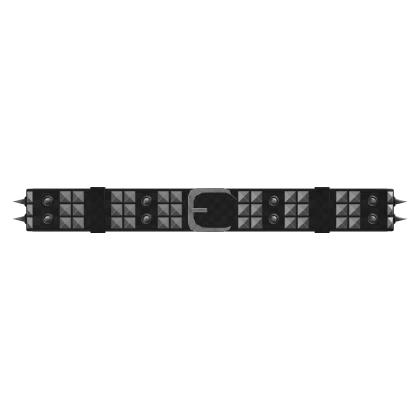 Studded Spikey Checkered Belt 1.0