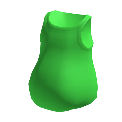 Green Belly Tank Top