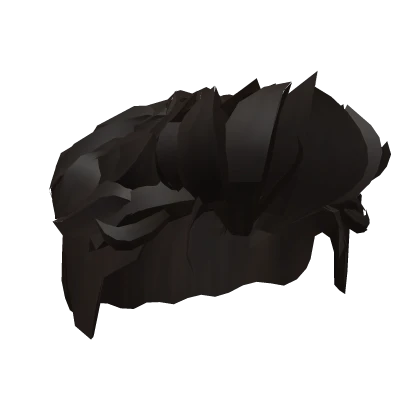 Short Messy Spiked Dark Brown Hair