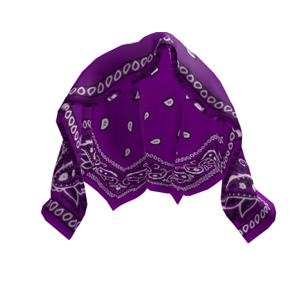 Purple Head Bandana