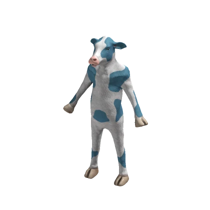 Blue Cow Suit 