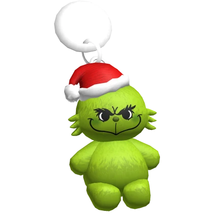 Christmas Grouch Keychain