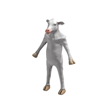 White Classic Cow Suit 