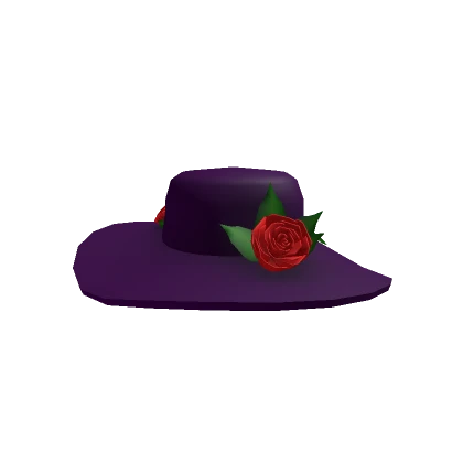 Flower SunHat Purple