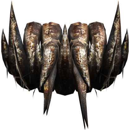 Rusty Horror Metal Teeth