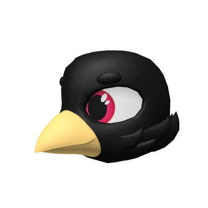 Black Bird Head