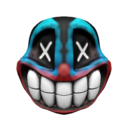 Hollow Comical Clown Smile Head