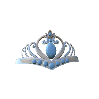 Silver Heart Tiara