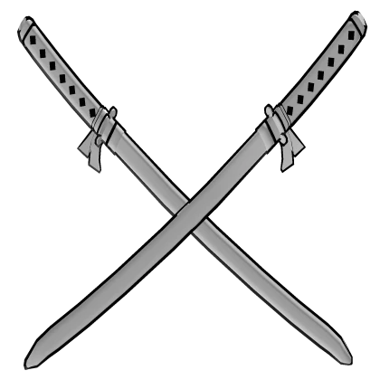 Dual Katana White&Black