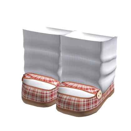 harajuku igari mary janes w/ legwarmers red white