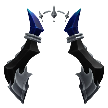 Blue & Silver Genesis Horns