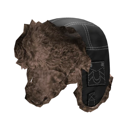 Black Supreme Religion Ushanka Trapper Hat
