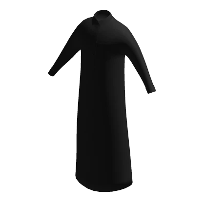 Saudi Traditional Black Thobe / Thawb