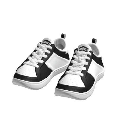 Black/White Sneakers