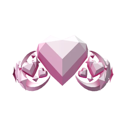 Pink Tiara of Hearts