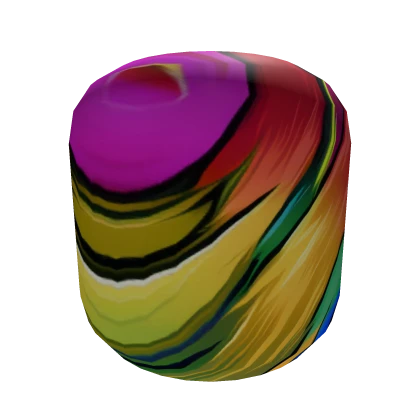 Abstract Painted Head