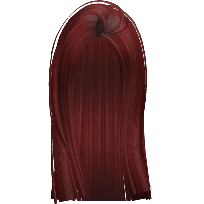 Wispy Straight Long Hair (Red)